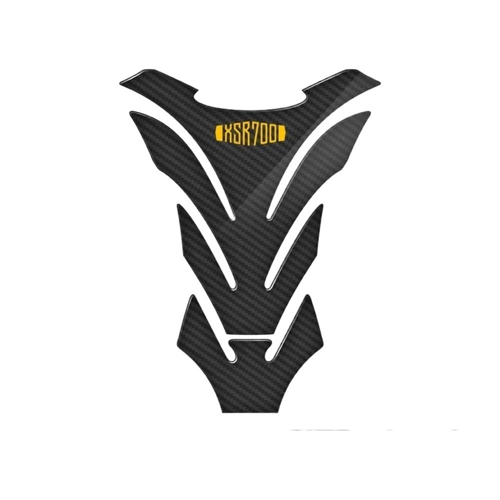Tank Pad Protector Carbon Fiber Motorcycle Fuel Tank Pad Cover Protector Decal Stickers for XSR700 Tank Pad Sticker