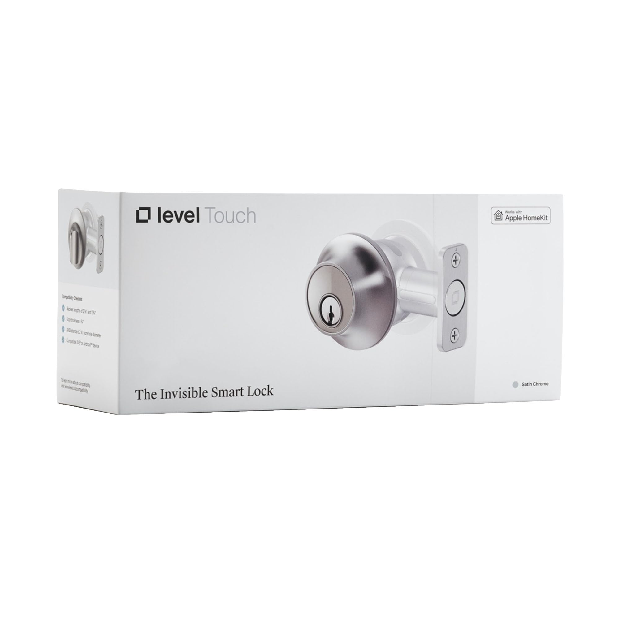 Lock Touch – Previous Model (Satin Chrome) Satin Chrome Level Touch