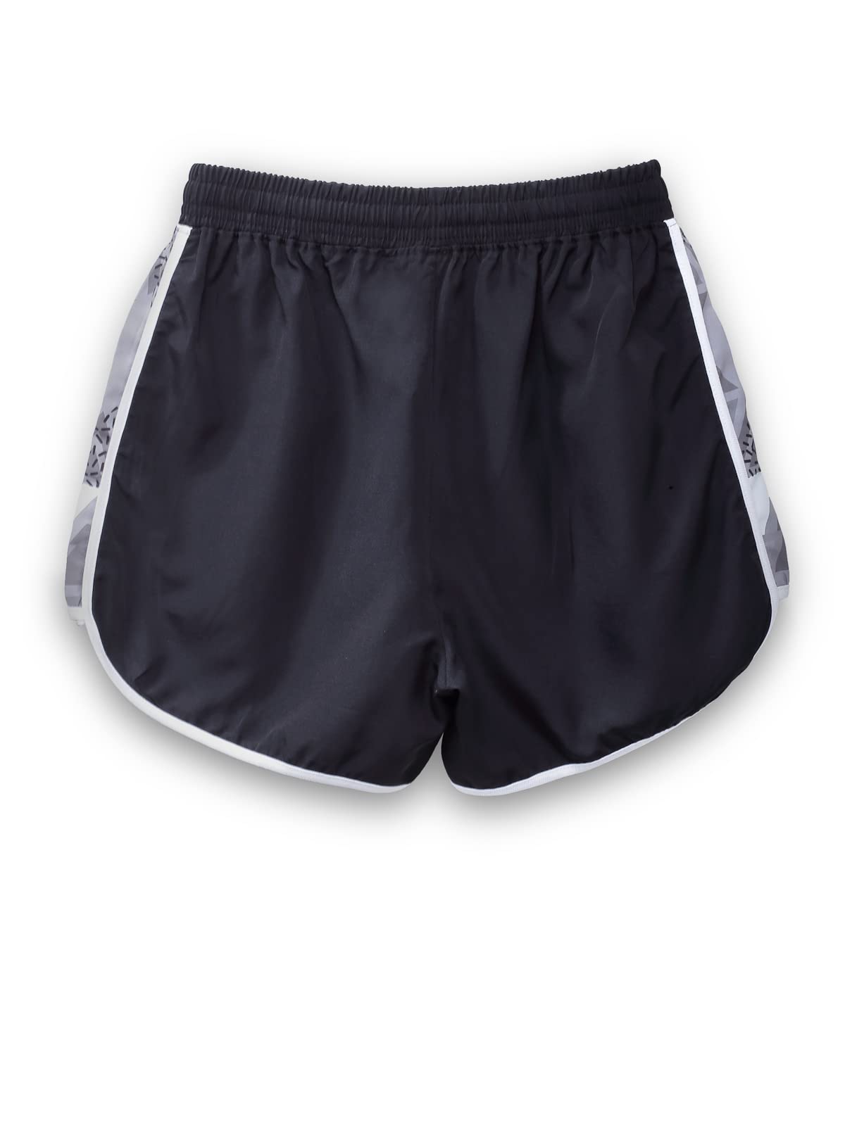Qiddo Sports Girls Shorts, Quick Dry Kids Sportswear, Activewear with Elastic Sports Band (14-15 Yrs, Black) - Image 6 thumbnail