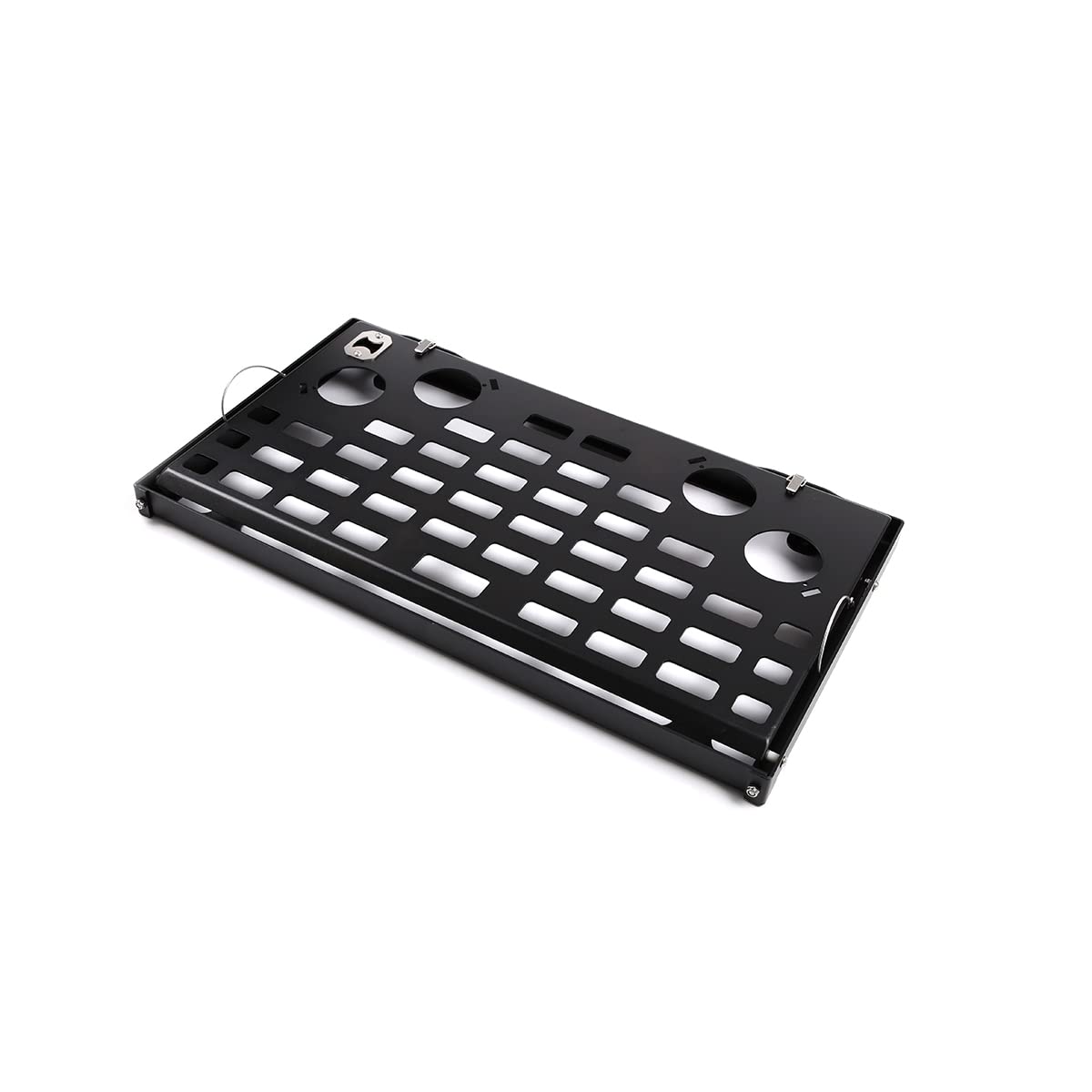 Table pliante en alliage d'aluminium pour porte arrière de voiture, étagère de chargement, table de rangement pour LR Defender 90 110 2004-2019, accessoires d'organisation de hayon arrière