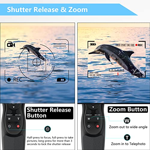 Camera Remote Control & Timer Zoom Controller For Sony A7 A7R A7S A7Ii A7Sii A7Rii A58 A6300 A6000 A5100 A5000 A3000 Hx300 Hx400 Hx50 Hx60 #TOP2