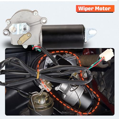 Image of Windshield Wiper Motor Replacement fit for 1976-1982 for Jeep CJ5 CJ7 OE 5453956 620-00608