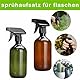 BDBFPAN 8 Stück Sprühkopf,Sprühkopf Spraydose Sprühaufsatz Sprühkopf für Flaschen Sprühaufsatz für Flaschen Universal Sprühkopf für Flaschen Anwendbar Auf Flaschenersatzsprühkopf (Schwarz)