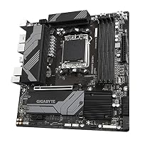 GIGABYTE B650M DS3H Mainboard - AMD Ryzen 9000er-Serie, 6+2+1 Phasen VRM, bis zu 8000 MHz DDR5 (OC), 2xPCIe 4.0 M.2, 2,5 GbE LAN, USB 3.2 Gen 2 – Ansicht 4