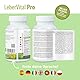 SanaExpert® LeberVital Pro, pflanzliches Nahrungsergänzungsmittel mit Mariendistelkapseln, Artischockenextrakt, Kurkuma und Löwenzahnwurzelextrakt, 120 Kapseln - Made in Germany