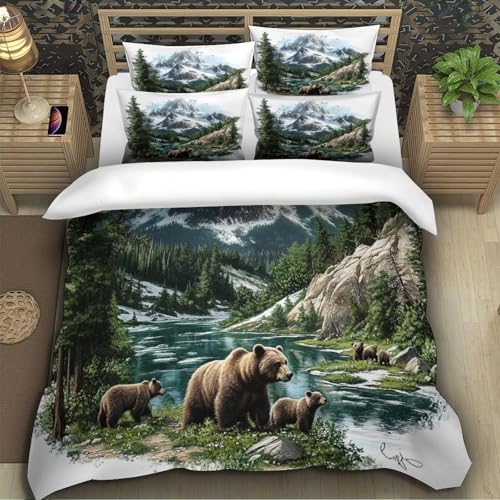 Housse de couette 260x220 super king microfibres résistante et douce - 5