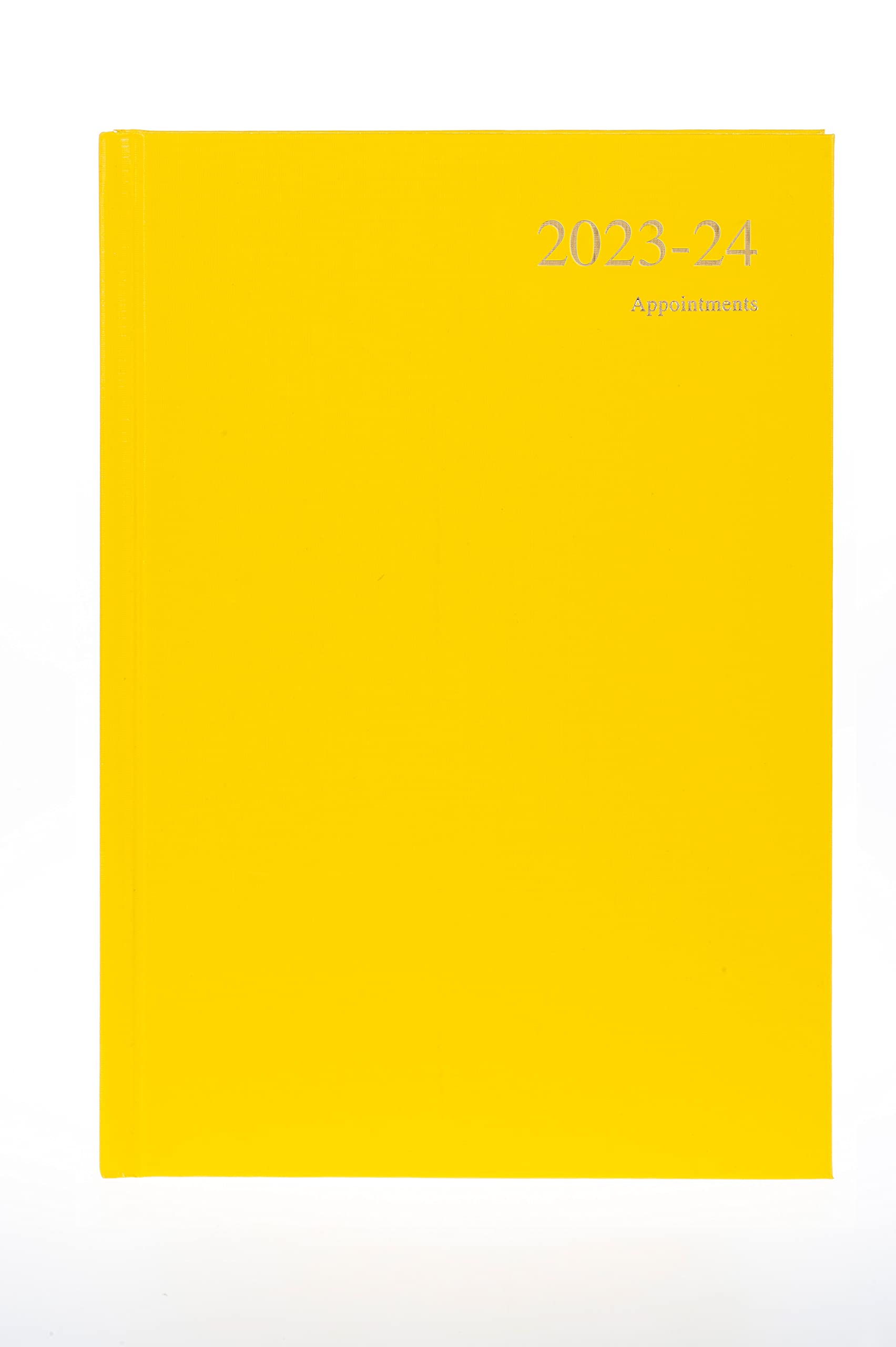 Collins Debden Collins Essentials Academic 2023-24 A4 Week to View Mid Year Diary Planner (Appointments) School, College or University Term Journal - July 2023 to July 2024 - Yellow - ESSA43M.45-2324
