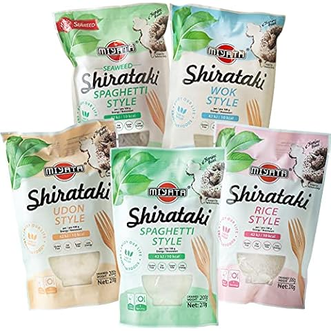 Miyata Shirataki Mischkarton mit 5 verschiedenen Sorten Cover