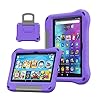 Funda de tableta de 8 pulgadas para niños (12/14ª generación, versión 2022/2024), no compatible con Lenovo Tablet DiHines a prueba de golpes, funda con soporte para 8 fundas para tableta, color morado