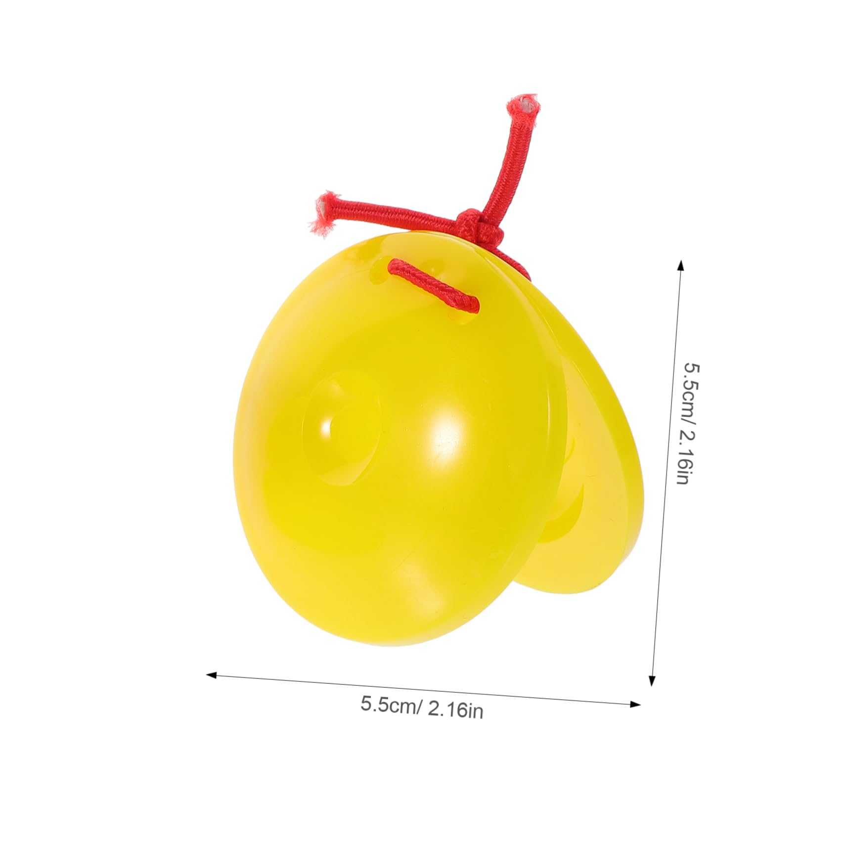 ULDIGI 24Pcs Castanets Percussion Instruments for Early Education Safe Material Easy Grip Design for Kindergartens and Music Classrooms