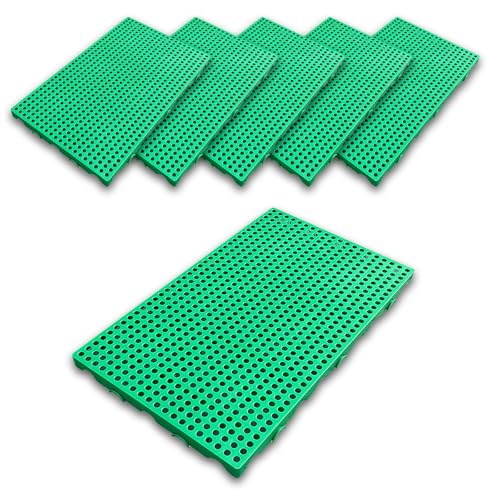 6pcs ςݏdˉ\ȃvX`bNpbgAh[ObhpbhAʋĈAp[bNgCAK[WX[p[}[Pbg̒npqɏpbg(Green,100x60x5cm/40x24x2in)