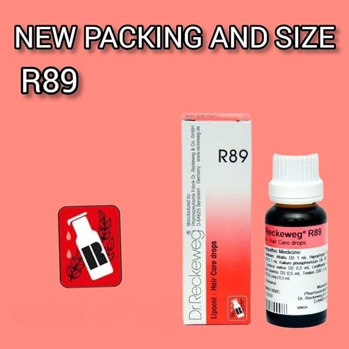 Image of Dr. Reckeweg R89 Drop Hair Drops- 22 ml (Pack Of 2)