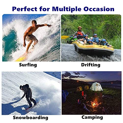 Image of Waterproof Dry Bag with Phone Case, 2L /3L /5L /10L /15L /20L /30L, Floating and Lightweight Bags for Kayaking Rafting Boating River Trekking-Multi Color (20 Liter)