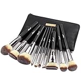 Matto 10-Piece Makeup Brush Set with Travel Bag