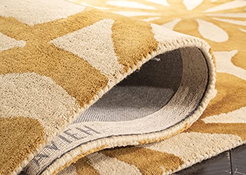 Tapete Beige y Dorado 8x10 ft Safavieh Dip Dye miniatura 5