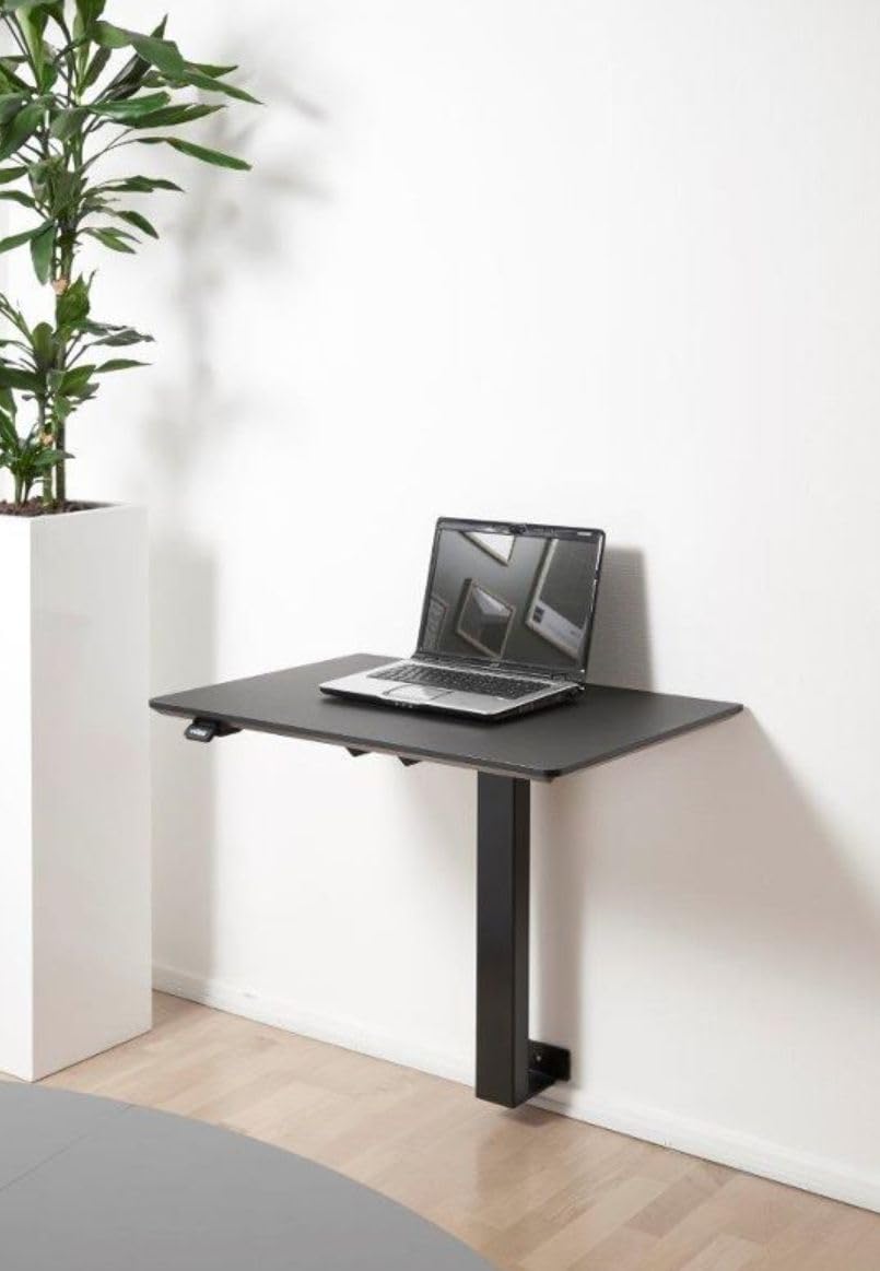 Linak Wall Solo - Elektrischer Wandtisch - Weißes Gestell/Ohne Tischplatte