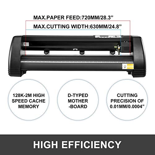image for VEVOR Vinyl Cutter Machine LCD Display Vinyl Printer Cutter Machine Vi