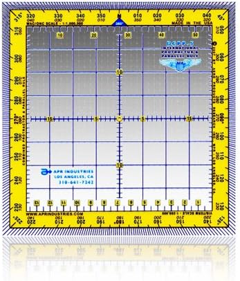 APR Deluxe Int'l Protractor & Parallel Rule Plotter [DCPP-5]