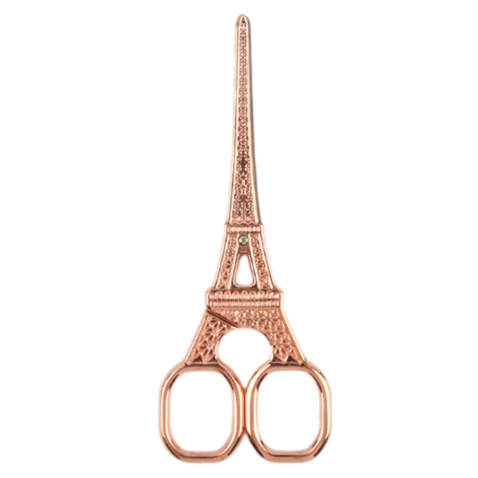 Tsophreniq Ergonomic Scissors Rustproof Stainless Steel Scissors Household Cutting Tool for Cutting Paper Fabric and Sewing Project Antique Sewing
