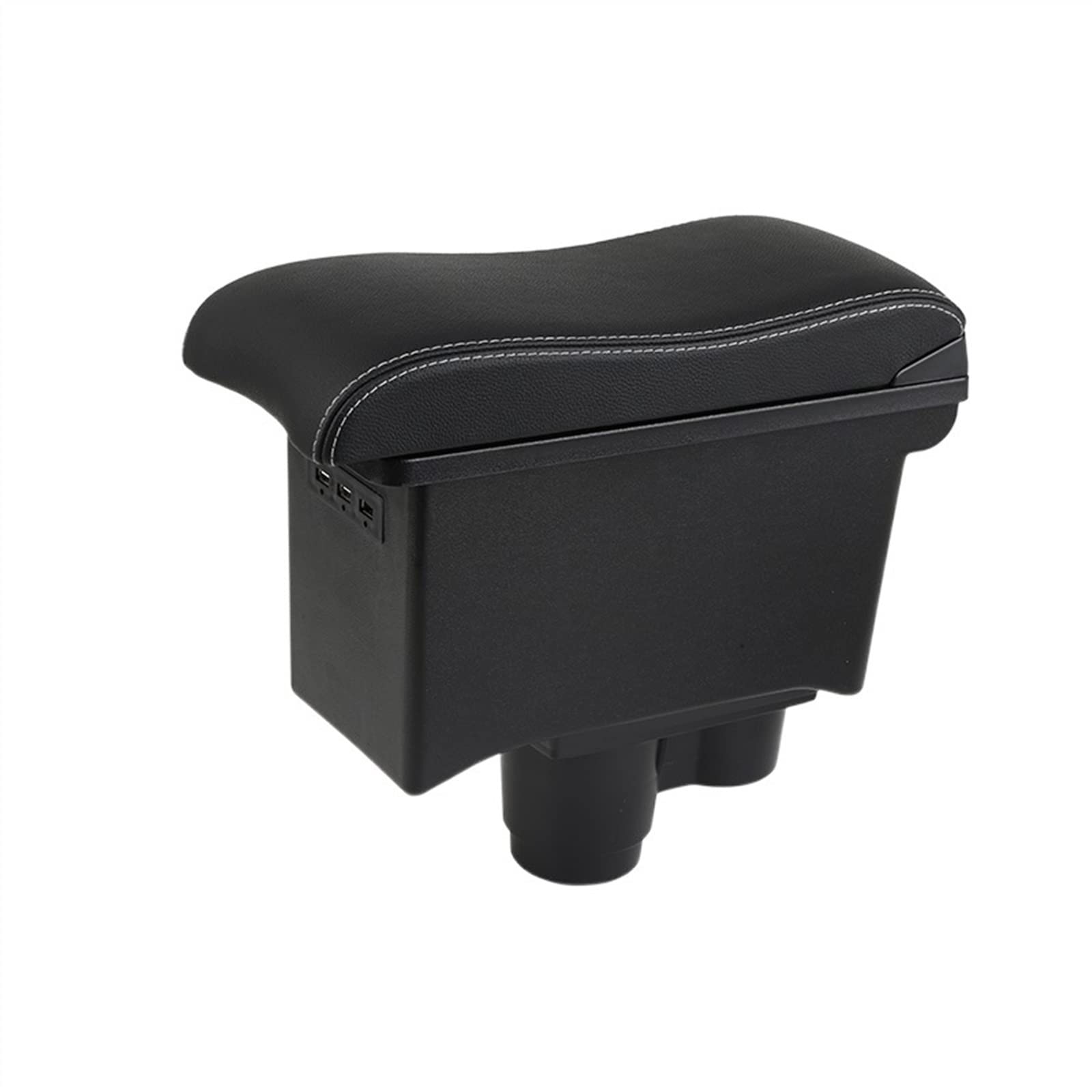 Baiqimv For Renault For Duster For Dacia For Duster 2019-2022 Armrest Box Interior Parts Retrofit Parts Center Storage Box USB(A1)