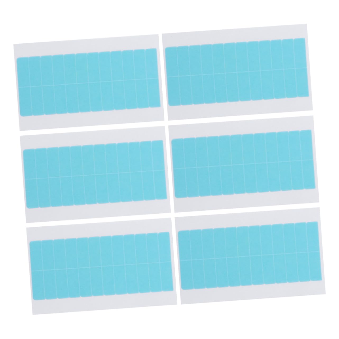 Ipetboom 6 Sheets Hair Extension Holder Tape Double-Sided Sticker Tabs Flexible Tape-in Wigs