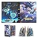 Albums Cartes à Collectionner, Classeur Carte de Collection, Album Porte Cartes, Livre Carte Pokémon, Rangements pour Cartes à Collectionner, Carnet Carte Protège Peut Contenir 240 Cartes (Lucario)