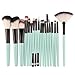 Produktbild Riou 18 stücke Make-Up Pinsel Set Werkzeuge Wolle Make-Up Pinsel Set Professionelle Bunte Lidschatten Pinsel Set Powder Foundation Lidschatten Lippen Pinsel (Grün)