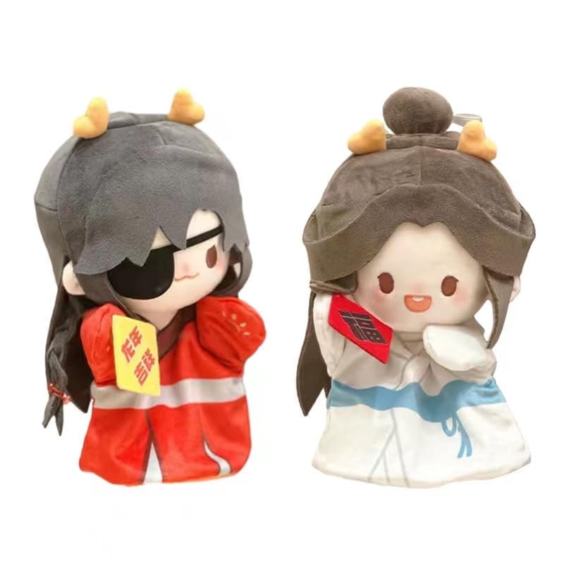 天官賜福 ぬいぐるみマスコット 指人形 謝憐&花城 4点セット Amazon.co.jp: 天官賜福 ぬいぐるみ 公式 謝憐 花城 グッズ 指