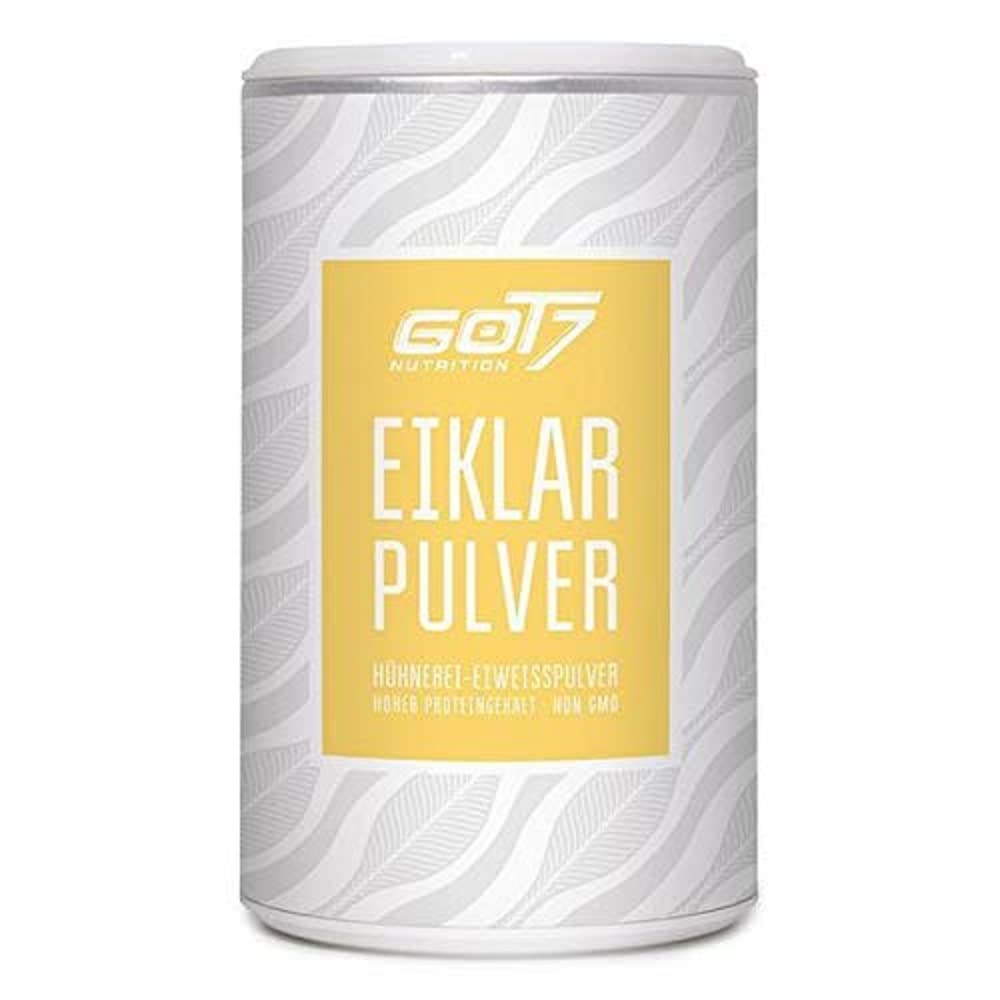 Got7 Eiklar Pulver - Hühnereiweiss Aufschlagfähig Ei-Protein FooxFluff, 150 g