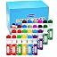 2red, 2orange, 2yellow, 2apple Green, 2blue, 2purple, 2pink, 2brown, 2dark Green, 2dark Blue, 2gray and 2black
