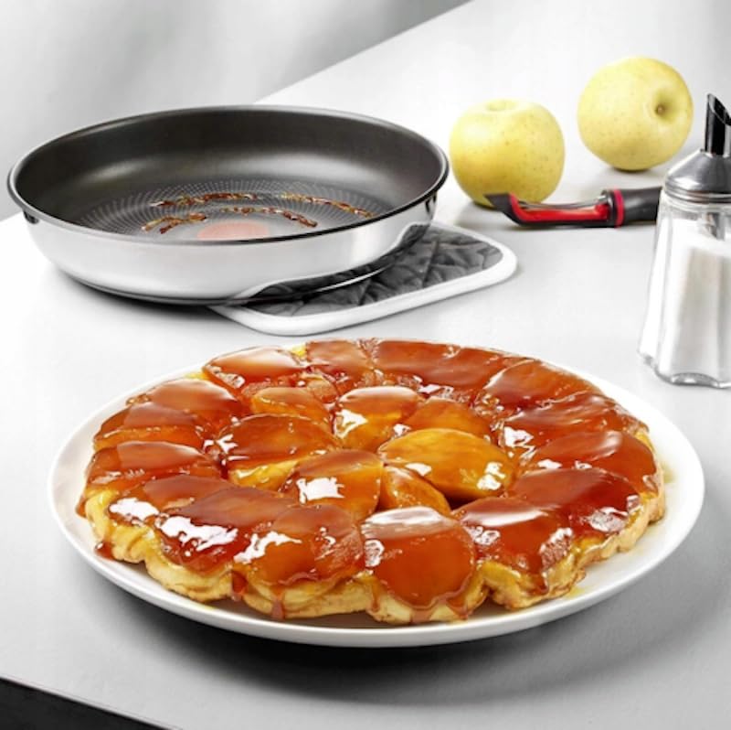 Tefal Ingenio Emotion Lot de 3 poêles à frire (22/24/28 cm) avec poignée amovible, antiadhésives, adaptées à l'induction, passent au lave-vaisselle