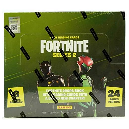 Panini Fortnite Series 2 Trading Card Box