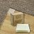 Single Sided 4" x 4" Carpet Tile Adhesive Connectors Carpet Square Adhesives, No Residue Carpet Connector Tape for Hardwood Floors Stair Treads Tile Floors, Floor Protection(120 Pcs)