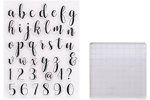 Alphabet Number Cake Stamp Tool