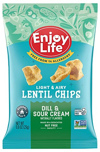Enjoy Life Dill and Sour Cream Lentil Chips