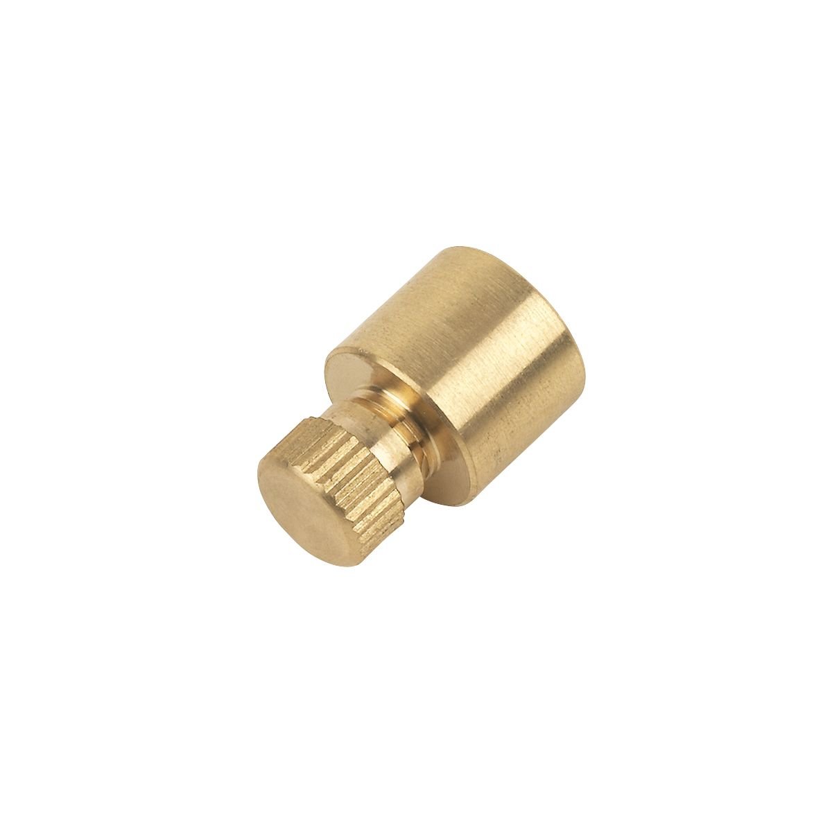 Generic Brass 15mm Air Vent Cap - Plumbing Cap - Gold - 1pc