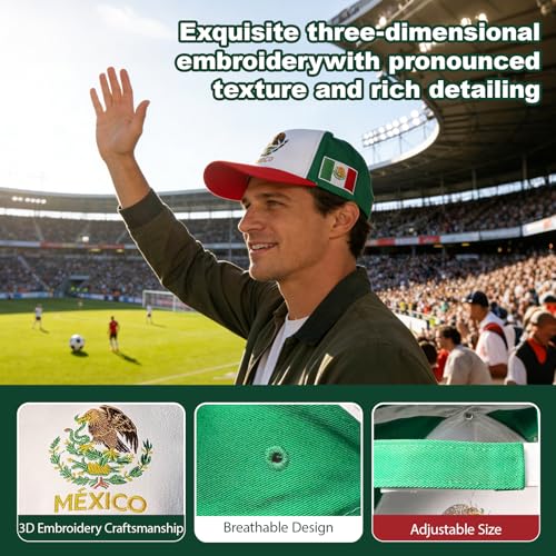 Gorra ajustable para fans de fútbol Levviye miniatura 3