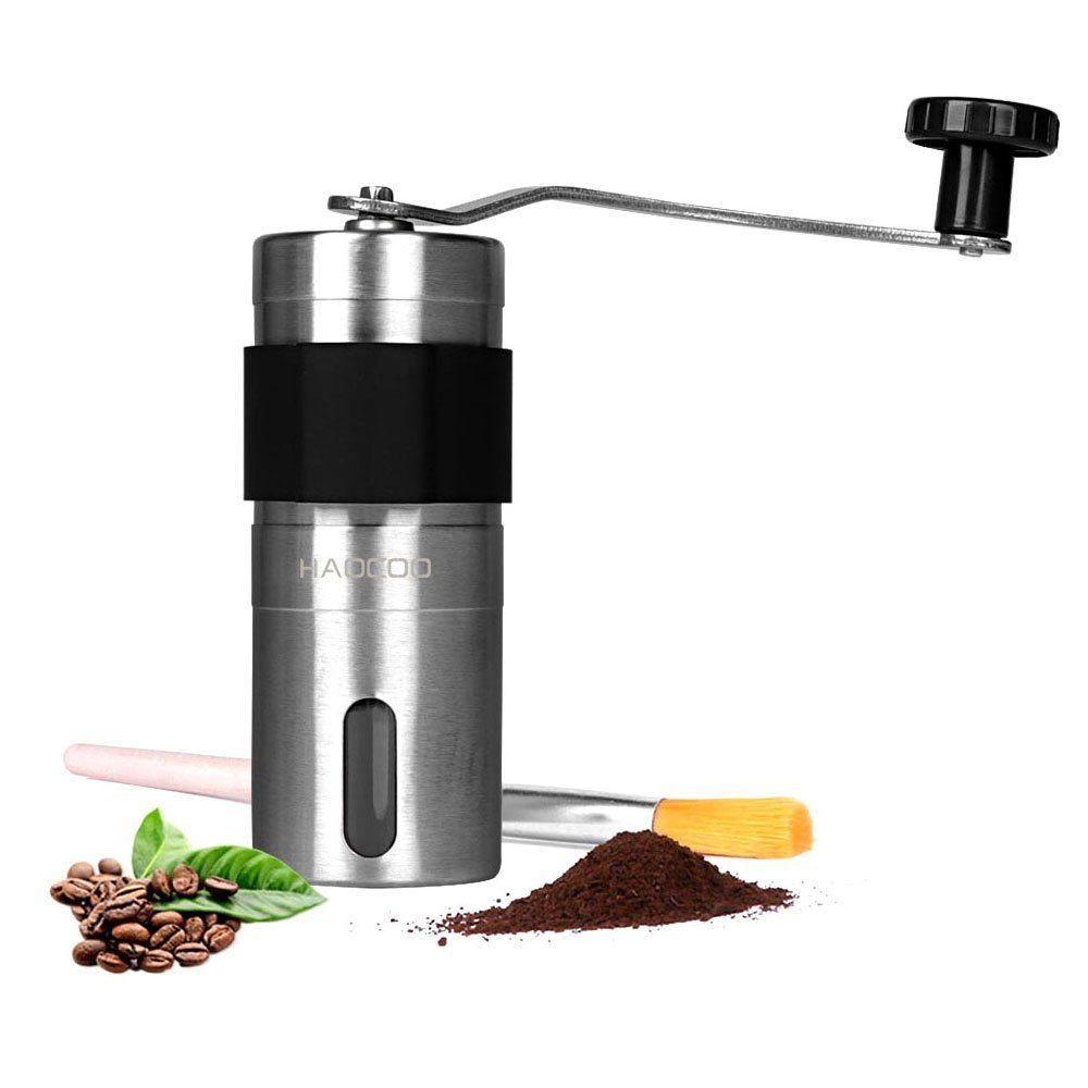 Amazon｜HAOCOO コーヒーミル 手動 小型 セラミックカッター