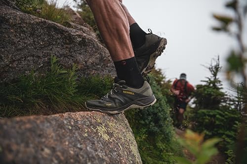 Image of Merrell Men's and Women's Recycled Cushioned Crew Socks-6 & 12 Pairs-Hiking Arch Support
