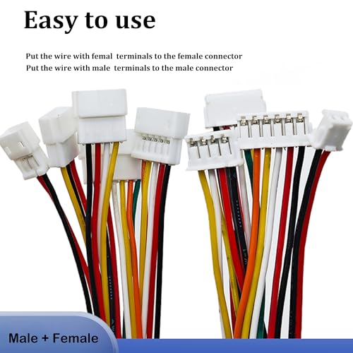 Kit de conectores JST ZH1.5MM, 140 piezas macho y hembra miniatura 7