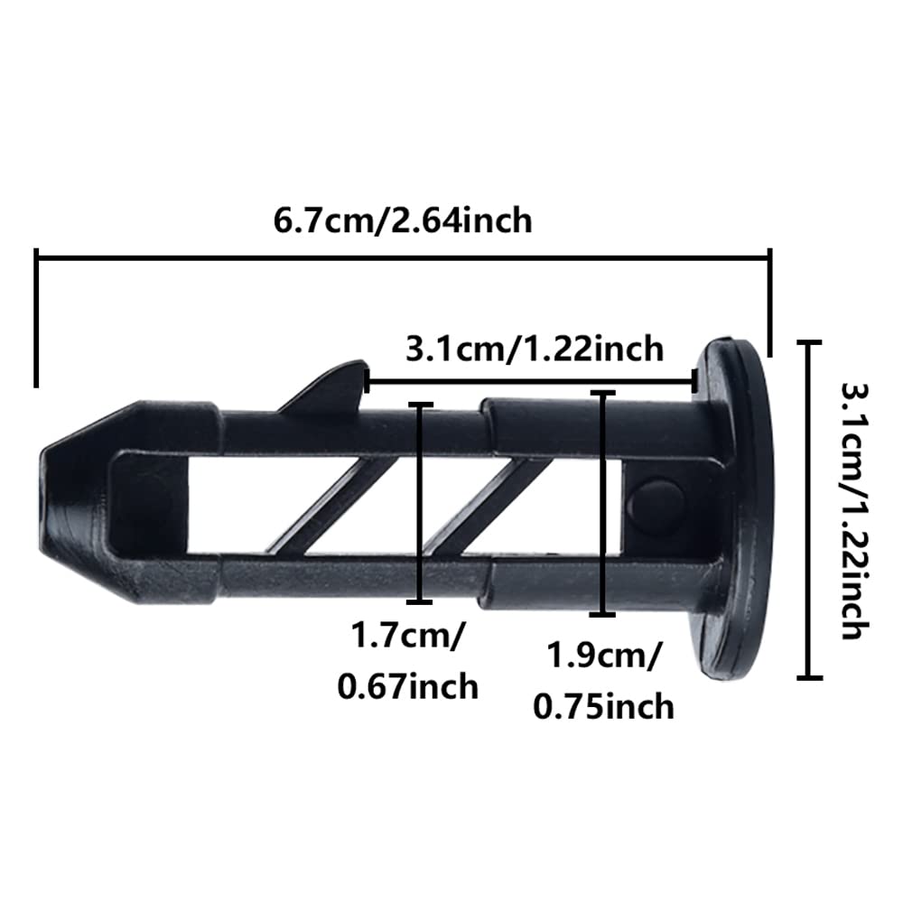 6x Scharnierstifte Für Mülltonnen 240L - Einfacher Einbau