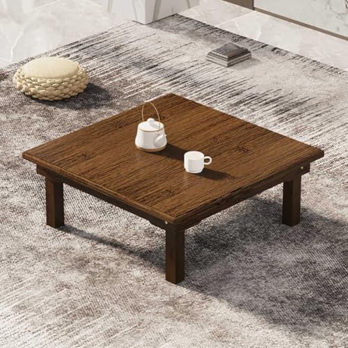 Table de bureau basse pliante en bambou pour s'installer au sol - 2