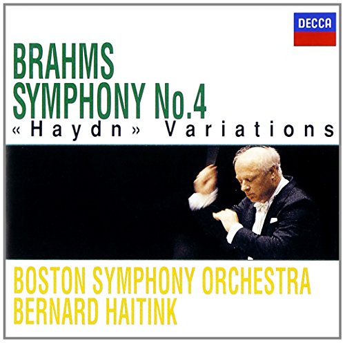ブラームス:交響曲第4番、ハイドンの主題による変奏曲