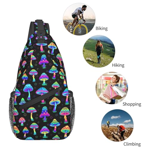 Mochila tipo sling bandolera para mujer y hombre miniatura 6
