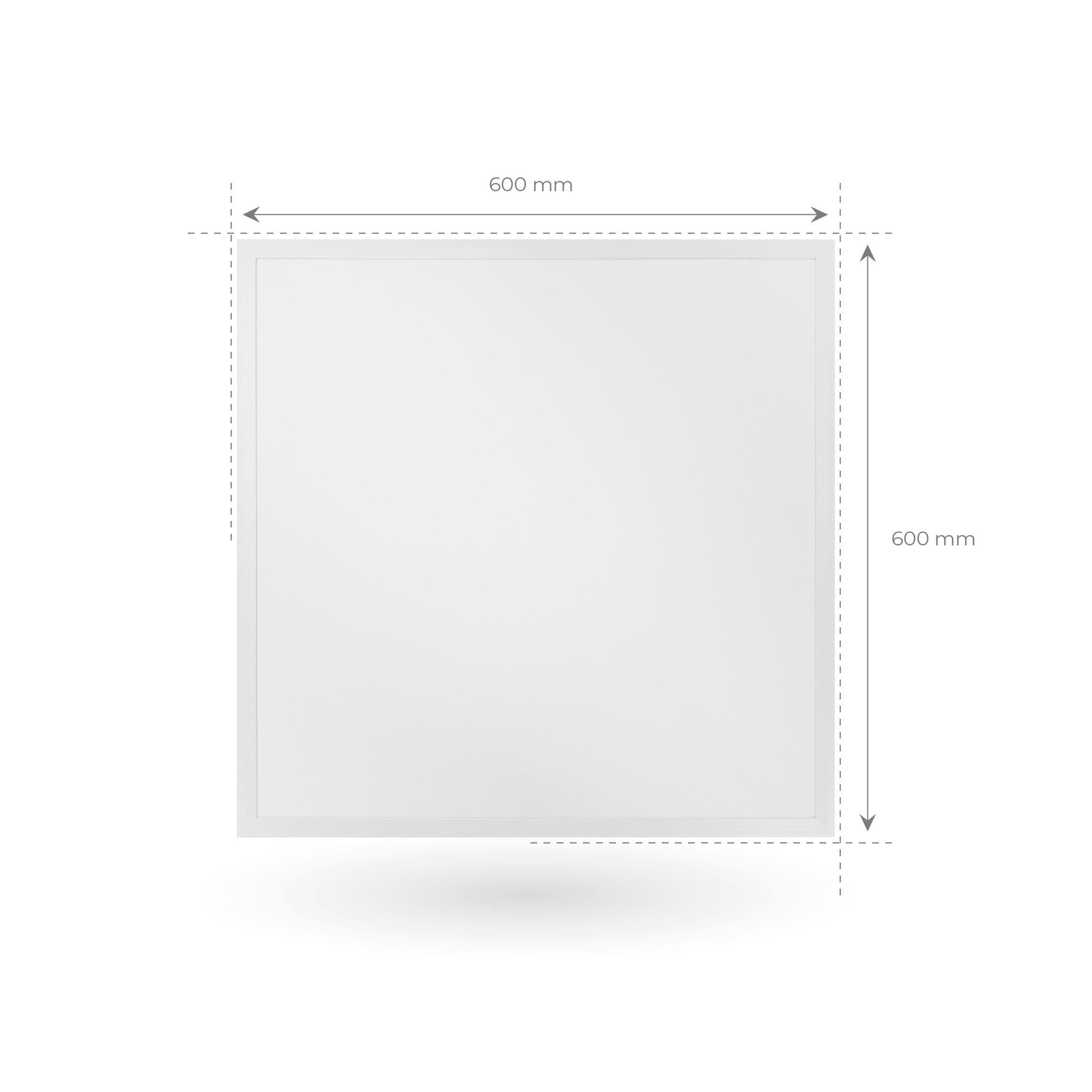 Ledvion Panneau LED 60x60 36W 3000K 4000 Lumens Plafonnier à Grille Encastré