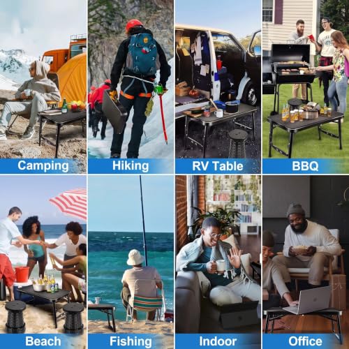 KPR Mesa y Silla de Camping Portátil, Ultraligera y Plegable para Playa miniatura 6