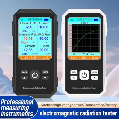 Detector digital 3en1 campo EMF electromagnético miniatura 6