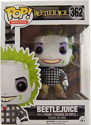 Funko - Figurine Beetlejuice - Beetlejuice Check Shirt Exclu Pop 10Cm - 0889698113434