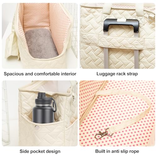 Hundetragetasche bis 5kg – Hundetasche für kleine Hunde Katze, Tragetasche Hund, faltbar, atmungsaktiv, mit Sicherheitsgurt, Taschen, Transporttasche, ideal für Outdoor, Reisen, Auto (41x30x18cm)