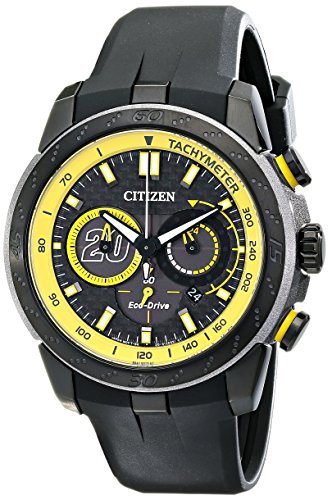 v Citizen V`Y Men's CA4159-03E"Matt Kenseth Ecosphere Limited Edition" Black Stainless Steel Watch Y jp [sAi]